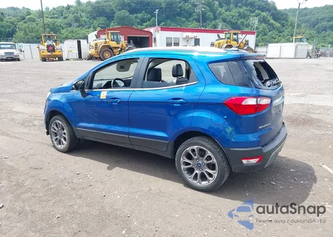 2020 Ford Ecosport Titanium z USA, uszkodzony, nr VIN MAJ6S3KL2LC313847